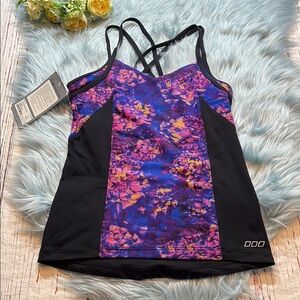 NWT Lorna Jane Bold Blooms Excel Tank Top sz XS